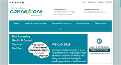 Desktop Screenshot of centreconnexions.org